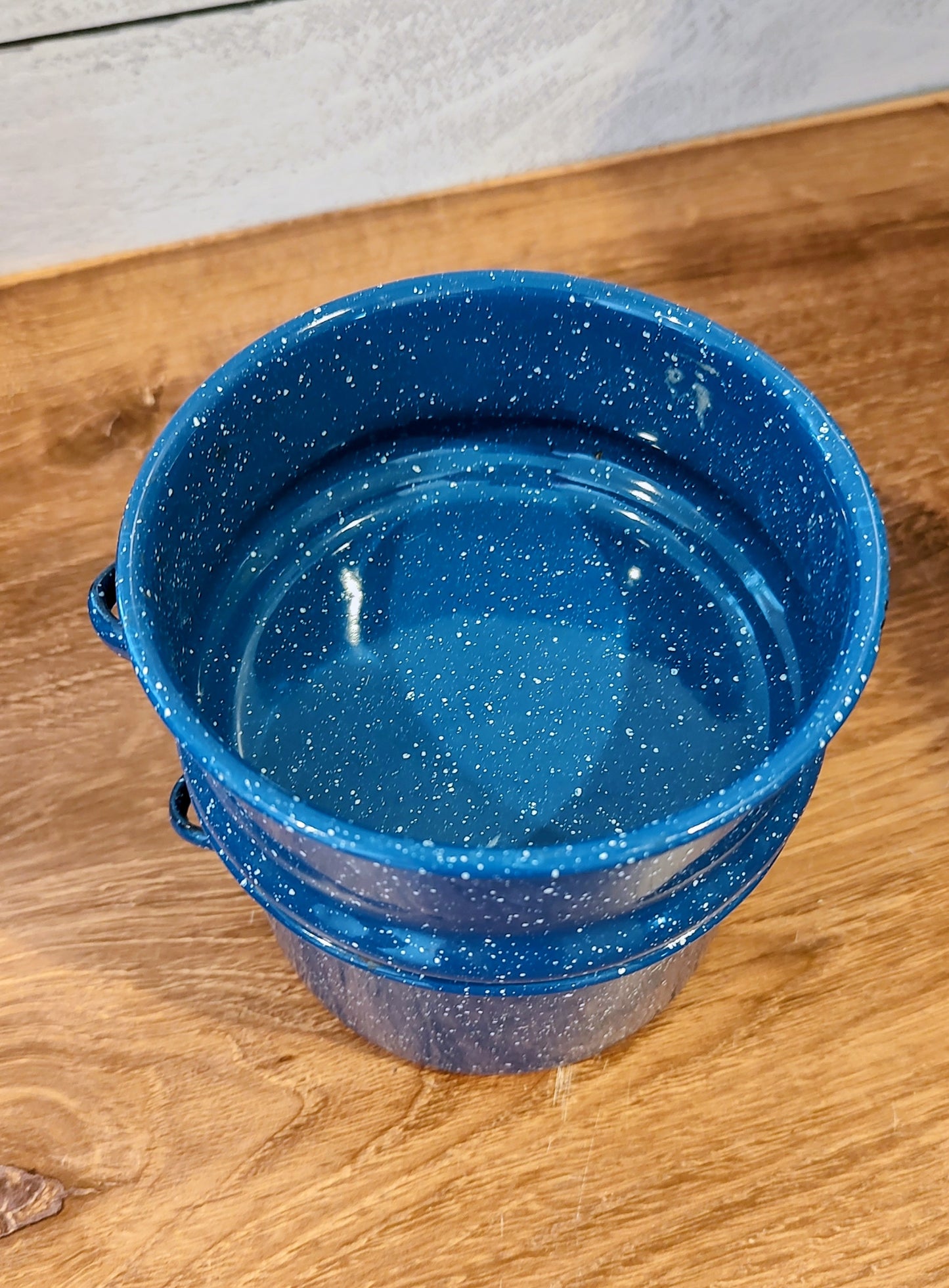 Mini Enamel Double Boiler