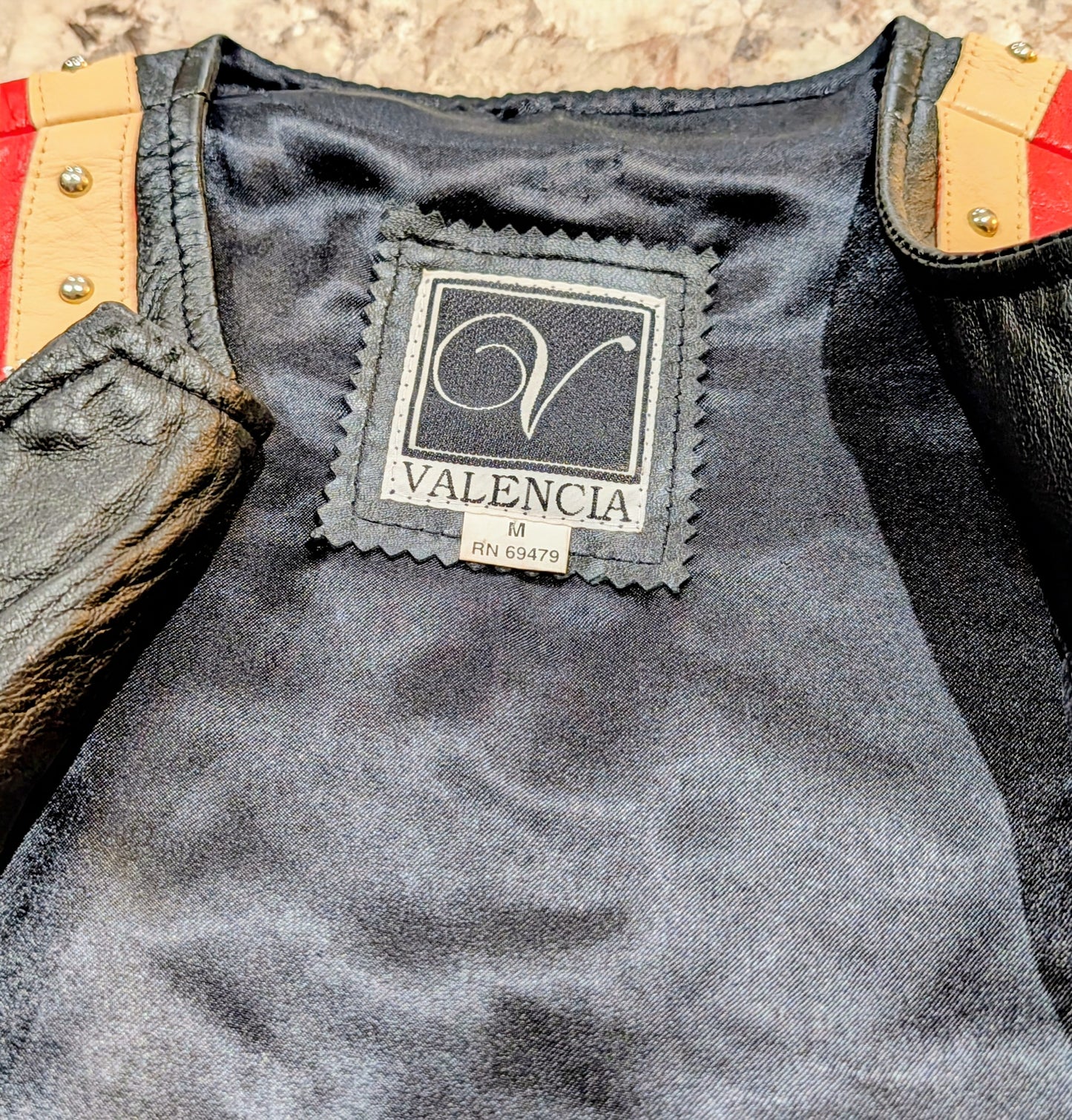 Valencia Vintage Leather Vest