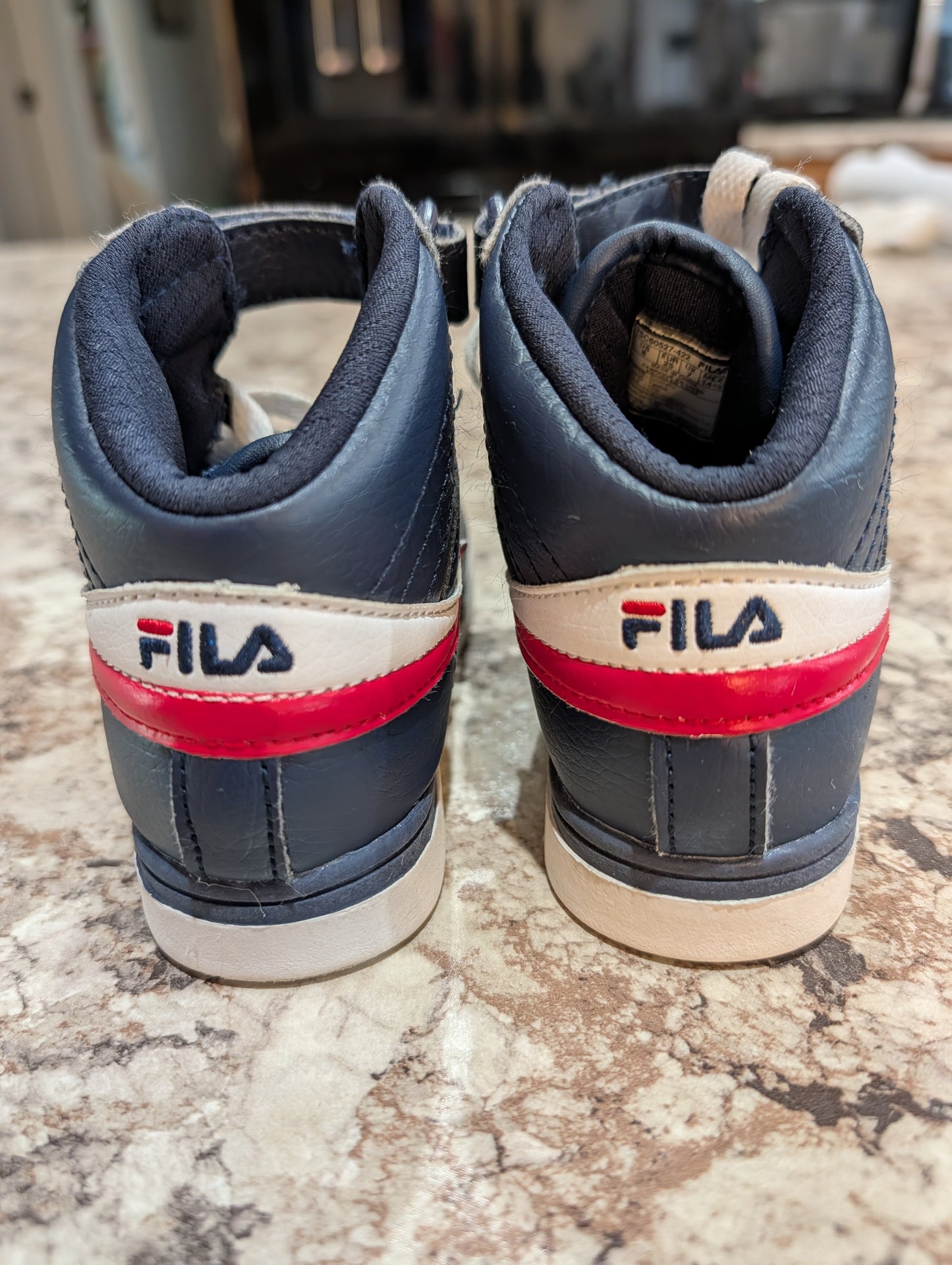 Children's Fila High top Sneaker (Size 8)