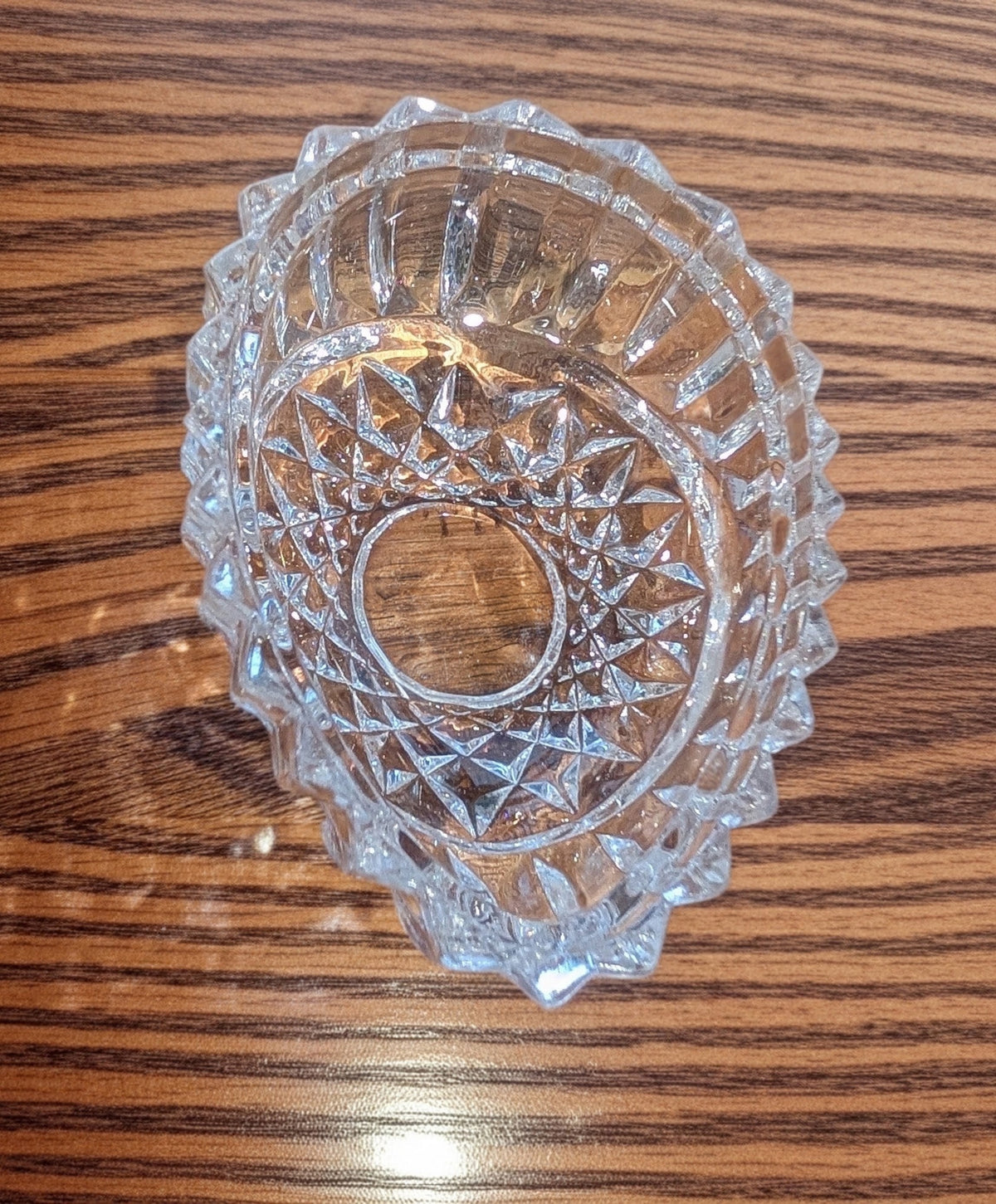 Hofbauer Crystal Bird Trinket Dish