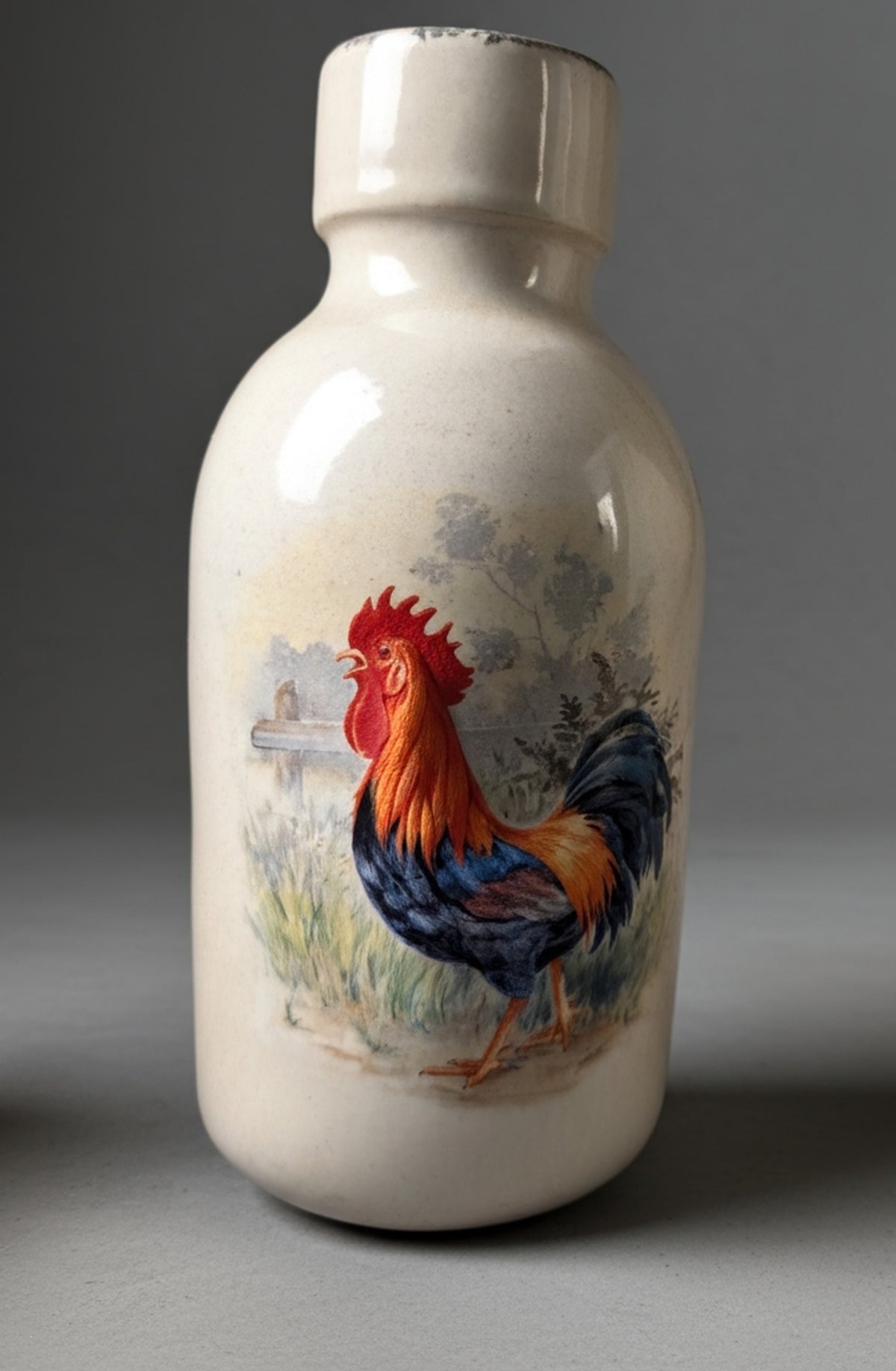 Home & Garden Party Rooster Jug Vase Jar Bottle