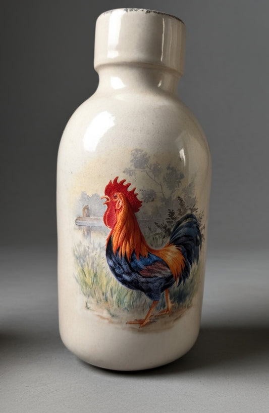 Home & Garden Party Rooster Jug Vase Jar Bottle