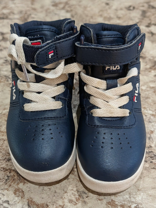 Children's Fila High top Sneaker (Size 8)
