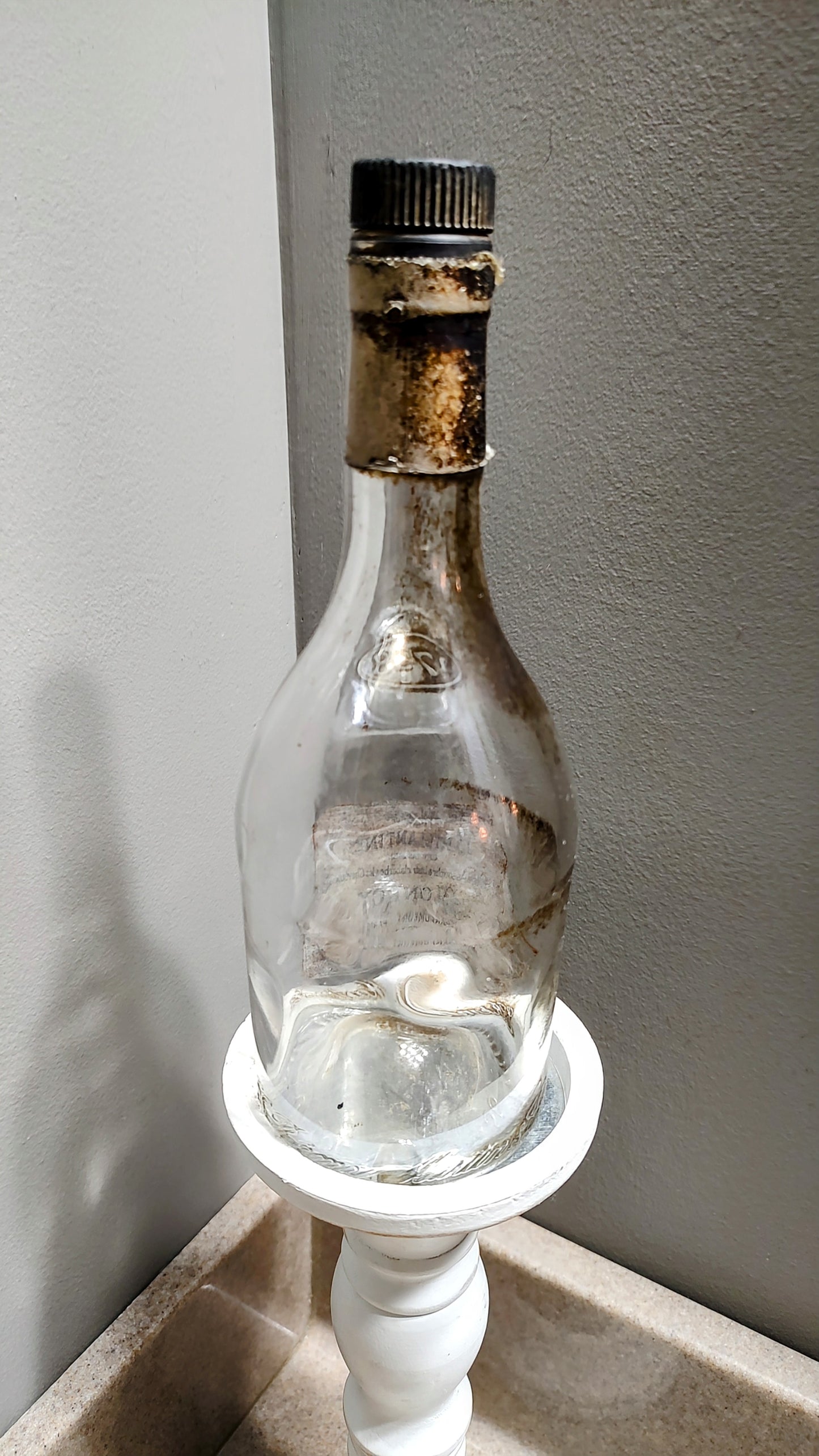 Antique Looking Upcycled Bottle