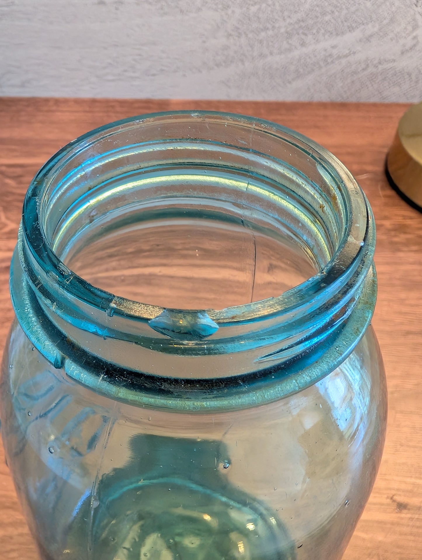 Vintage Quart Ball Jar w/Zinc Lid