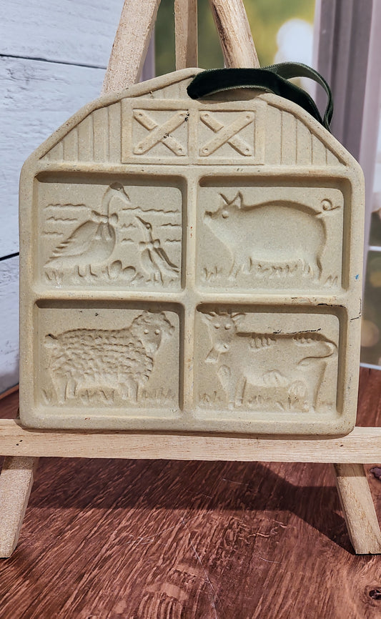 Farmyard Friends Pampered Chef Cookie Press 1994