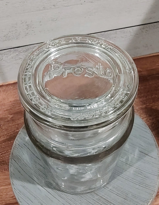 Antique Jar with Glass Presto Cap
