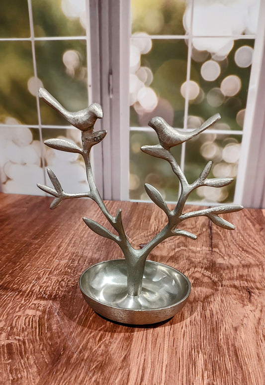 Birds in Branch Jewelry Holder
