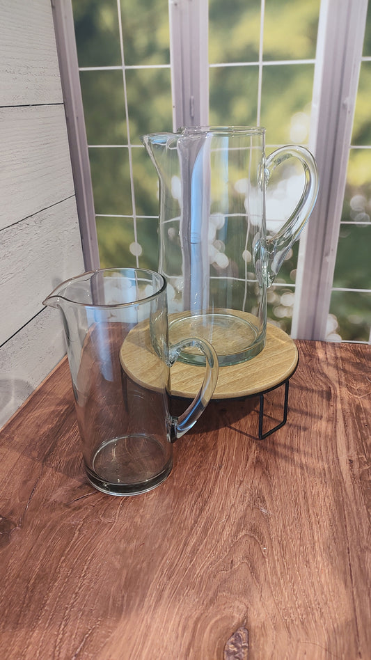 Vintage Glass Pitcher (sold separately)