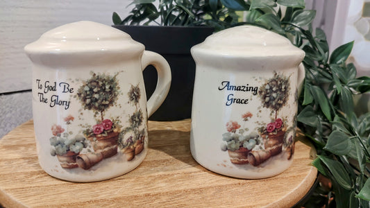 Yesteryears Salt & Pepper Shakers Marshall, TX pottery