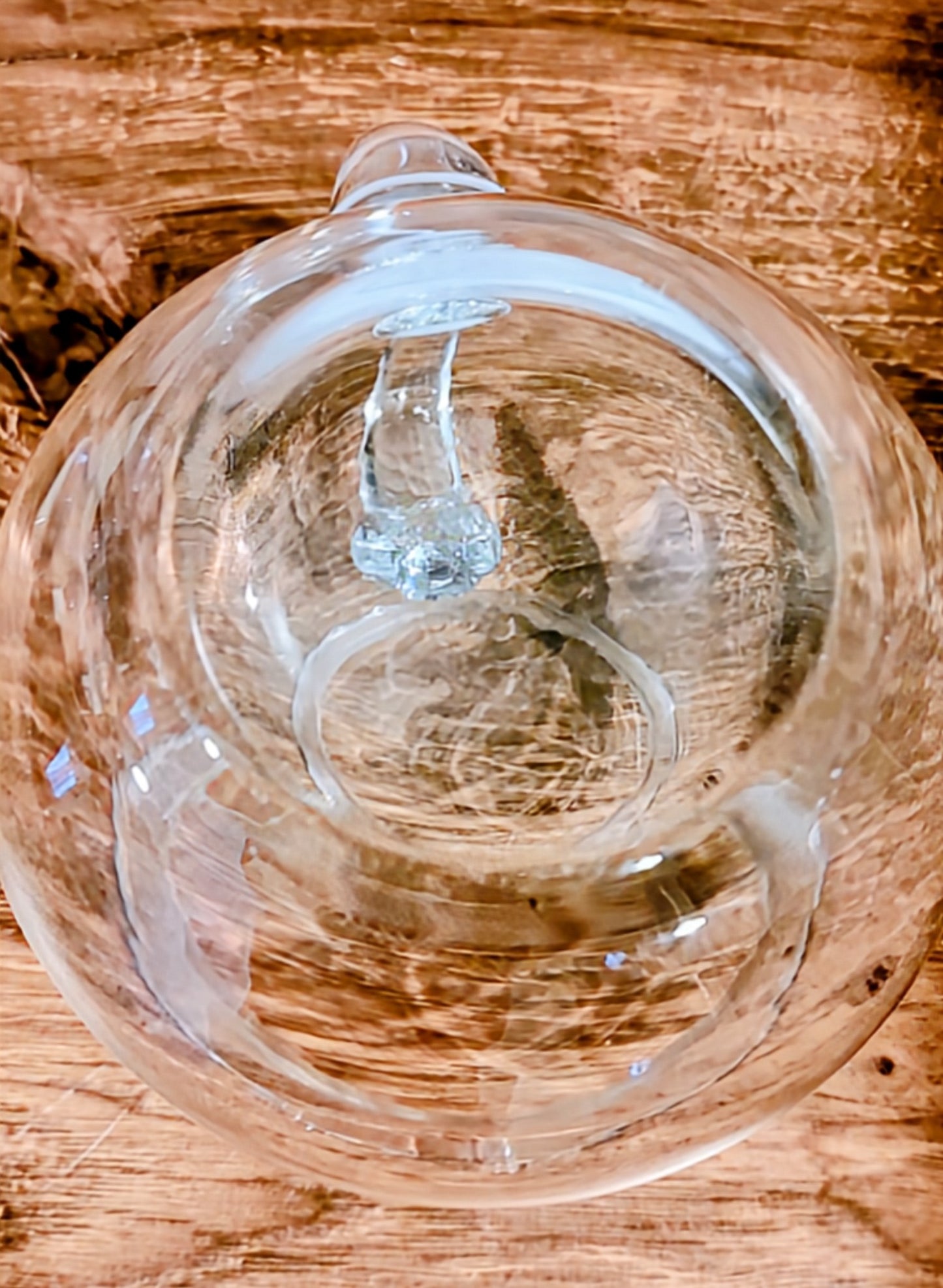 Small Clear Glass Pitcher