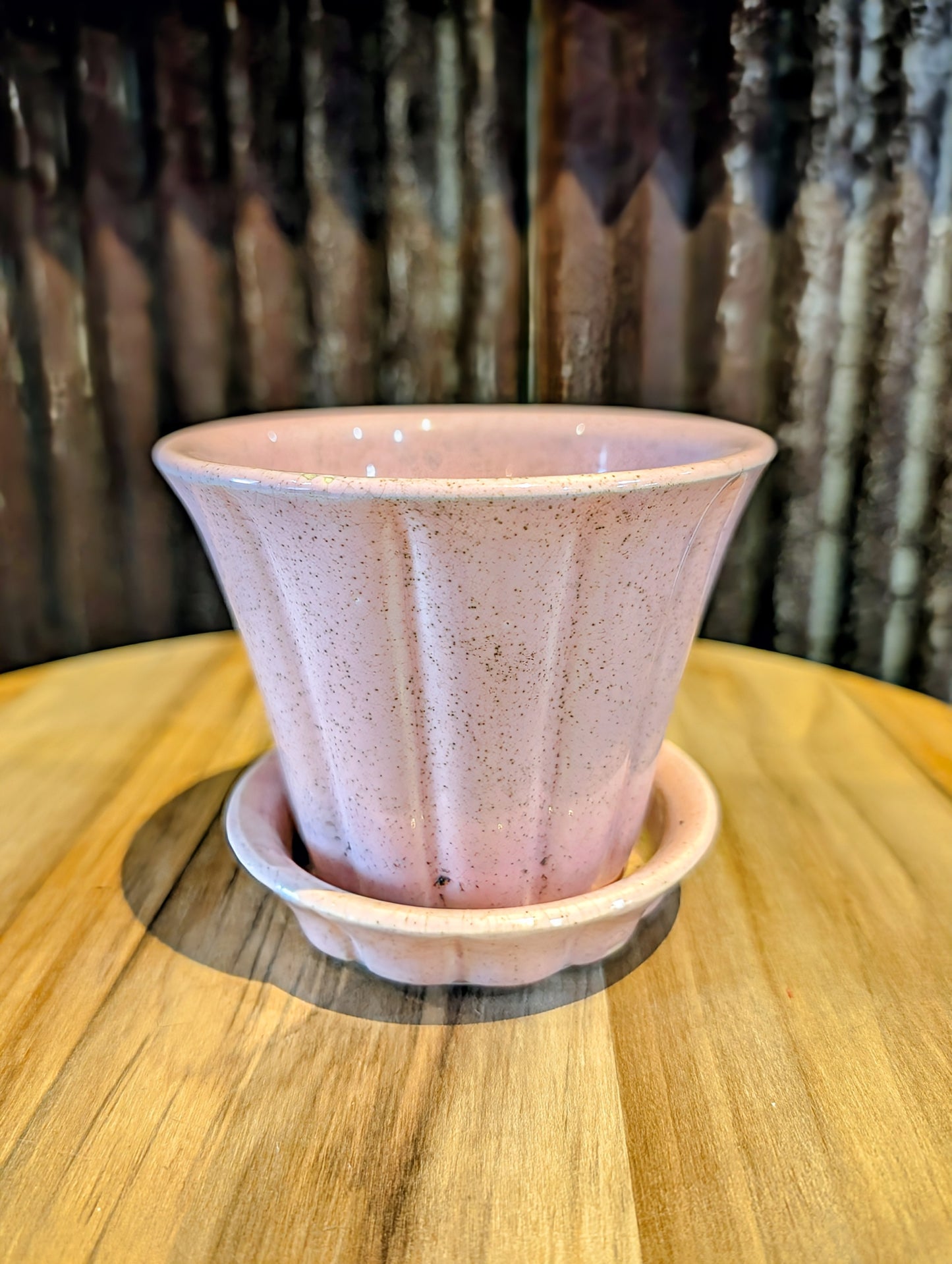 Mid-century McCoy Pink Planter (4 inch) USA