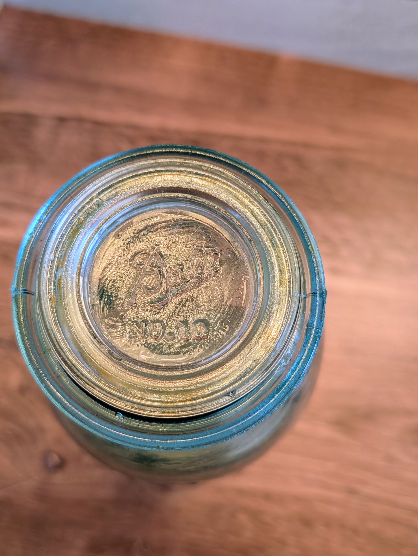 Antique 2L Ball Jar with Wax Seal Top