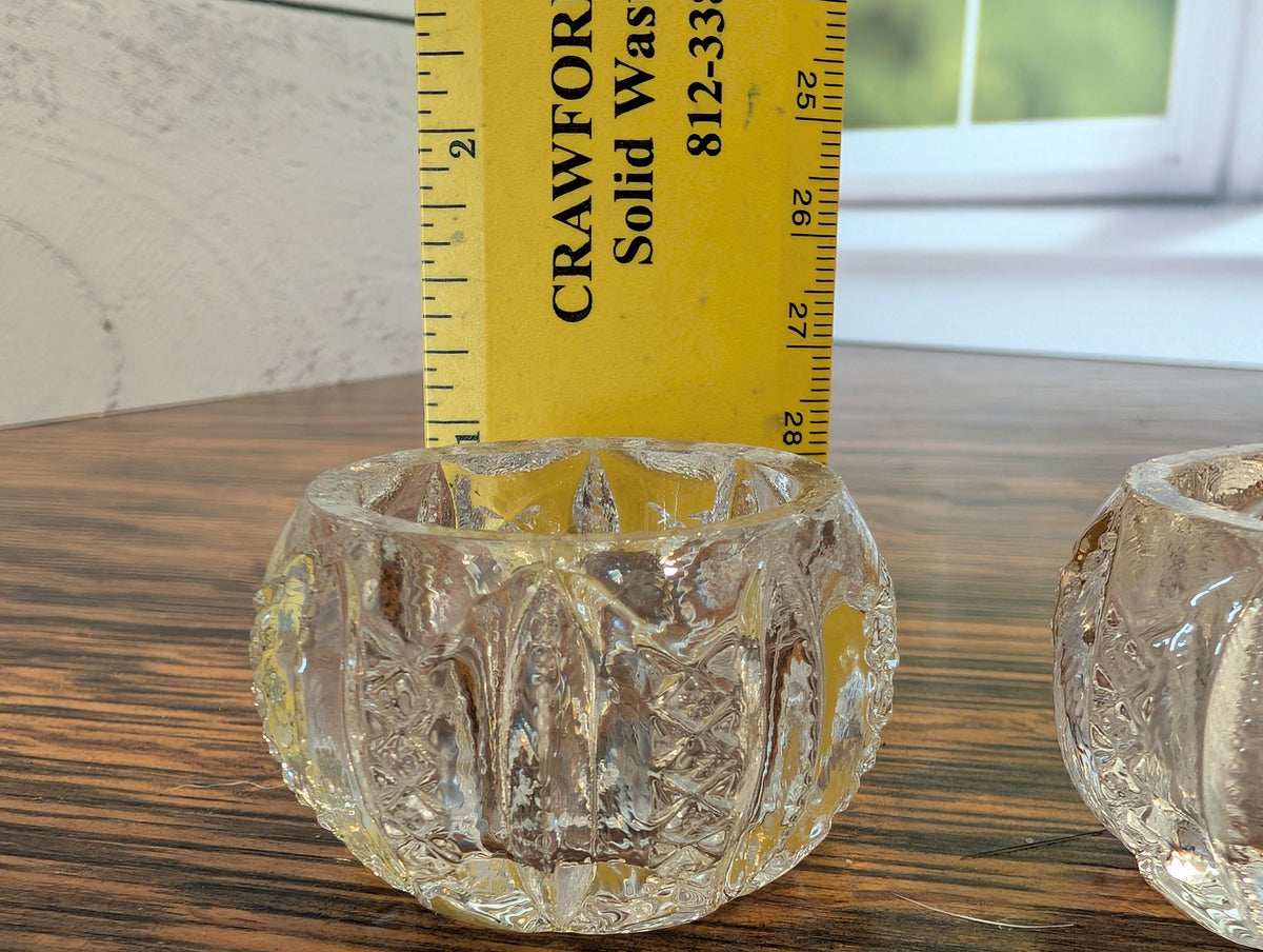 Pair Vintage Individual Salt Cellars