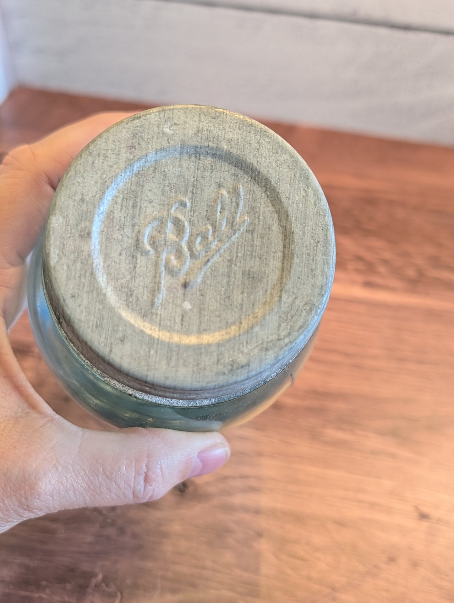 Vintage Quart Ball Jar w/Zinc Lid