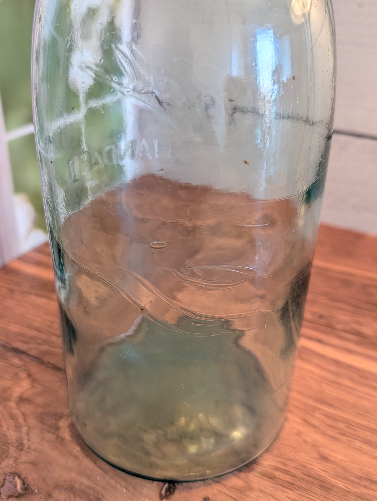 Antique 2L Ball Jar with Wax Seal Top