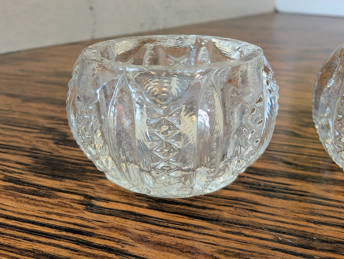 Pair Vintage Individual Salt Cellars