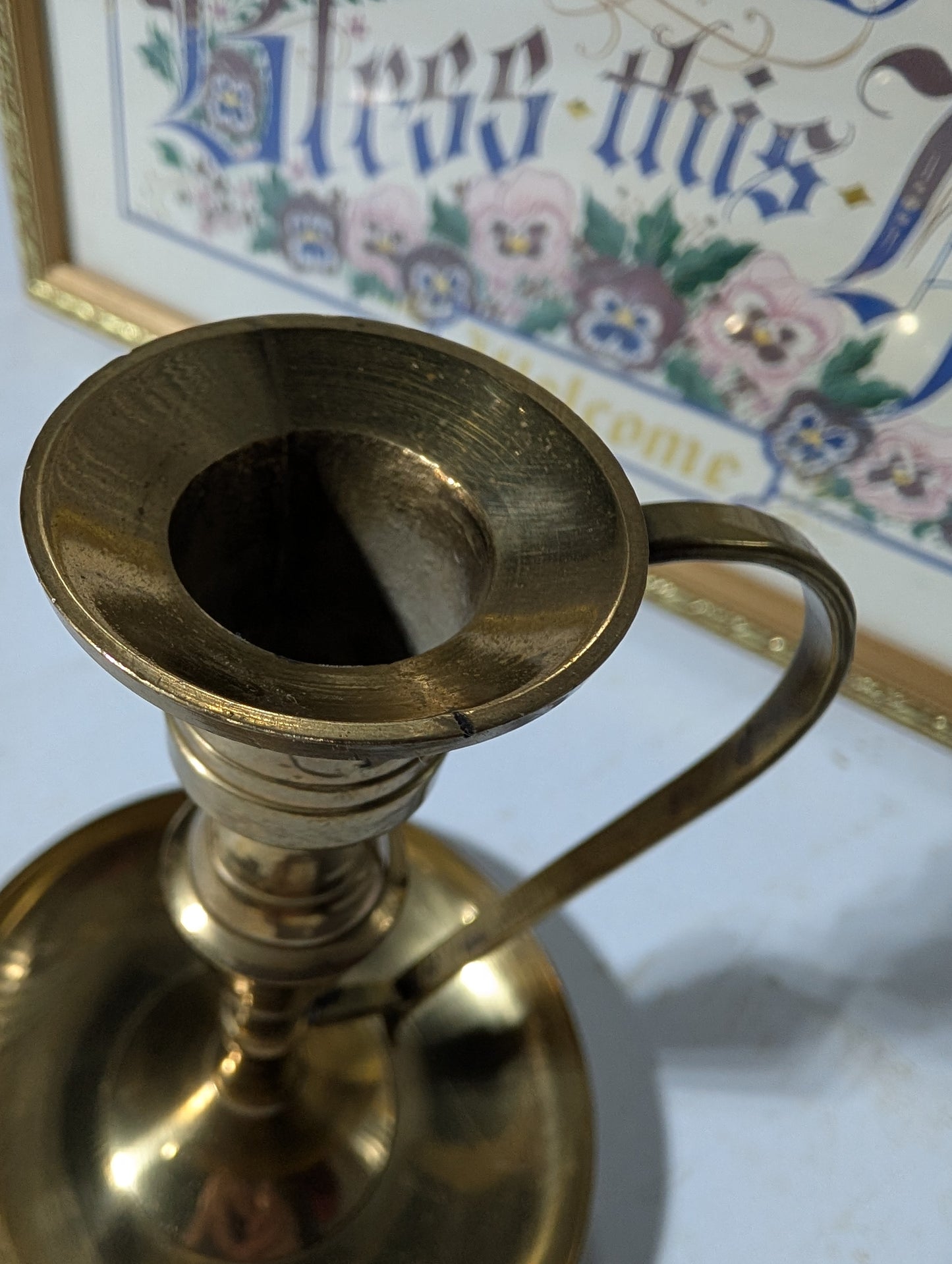 Brass Chamberstick Candle Stick