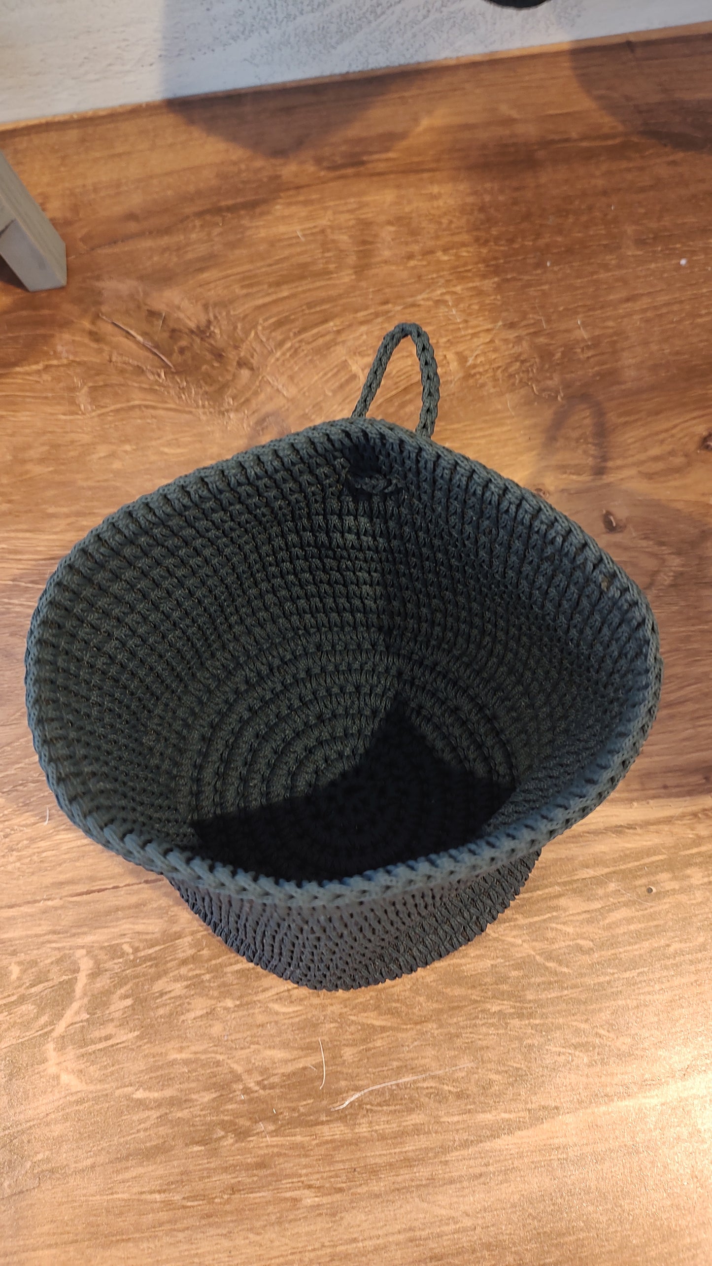 Set of Navy Nylon Cord Baskets