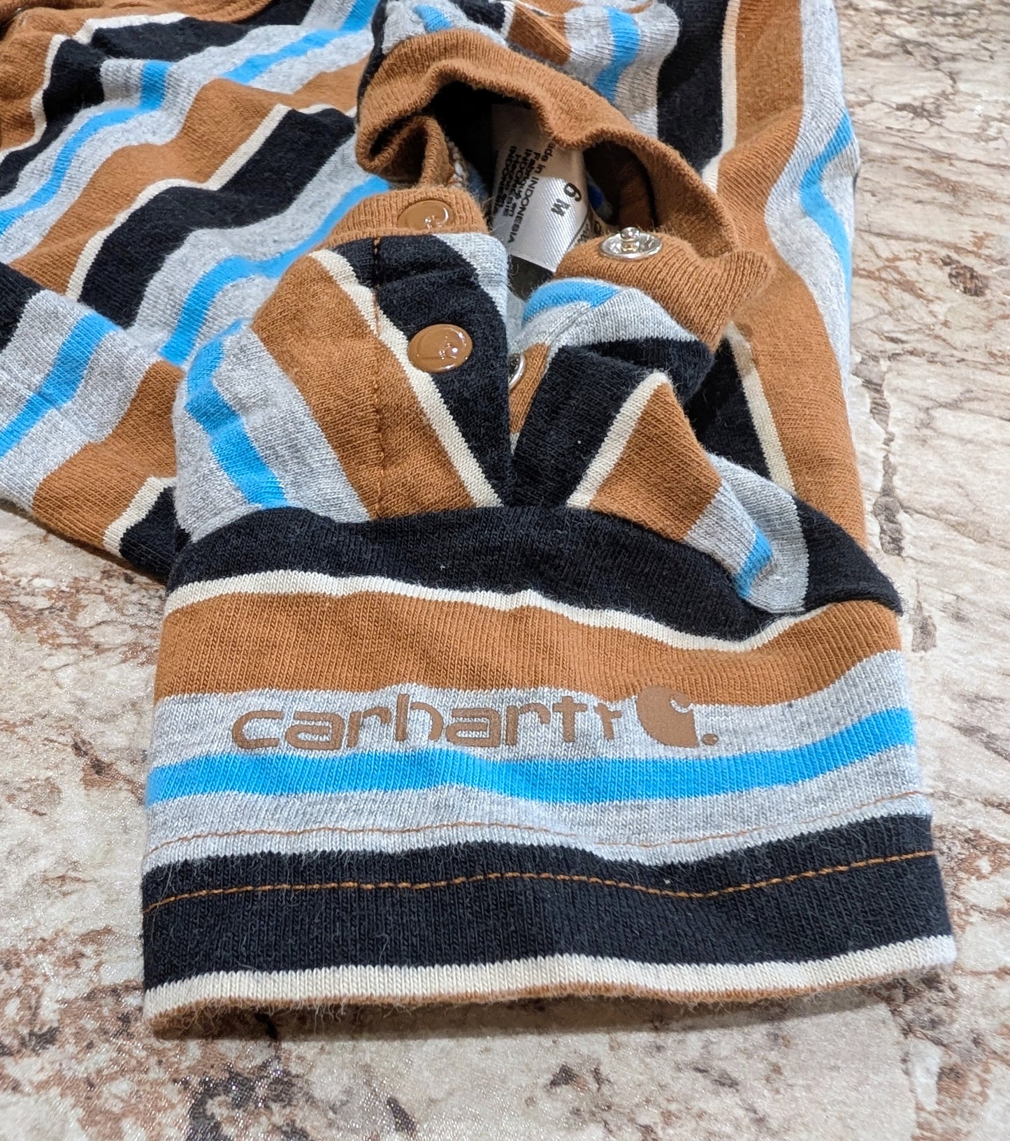 3 Baby Carhartt Onesies 6mos