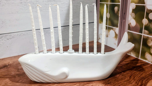 White Whale Menorah