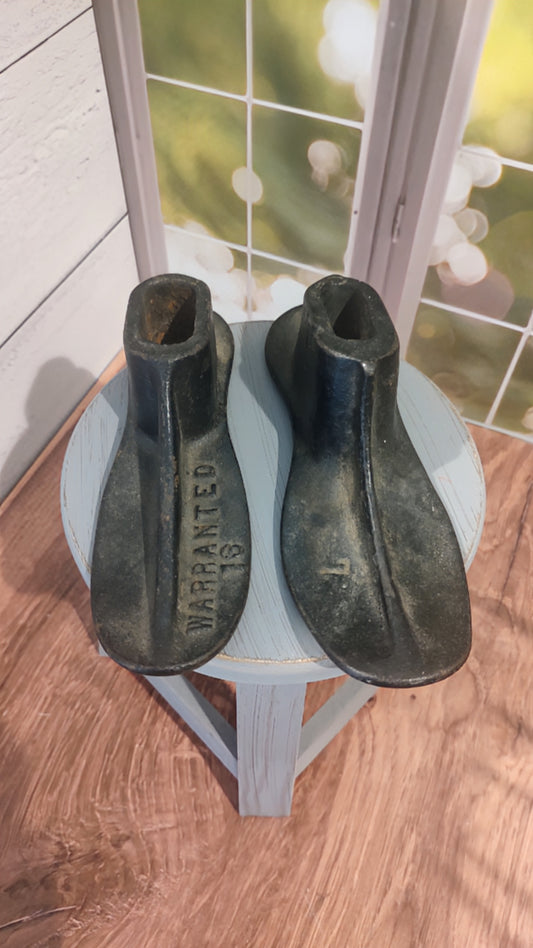 Antique Cast Iron Shoe Form (sold individually)