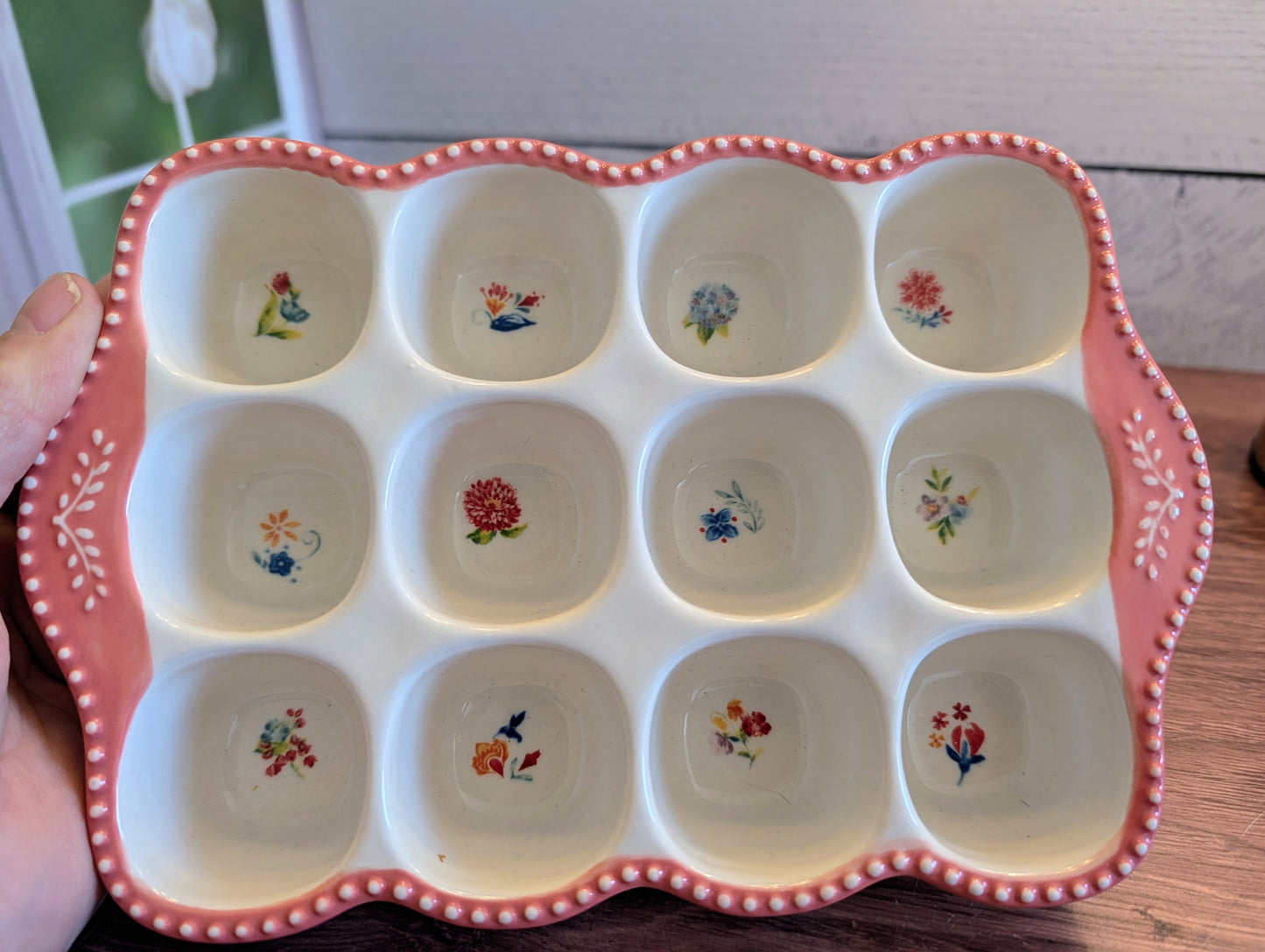 Pioneer Woman Twelve Egg Holder