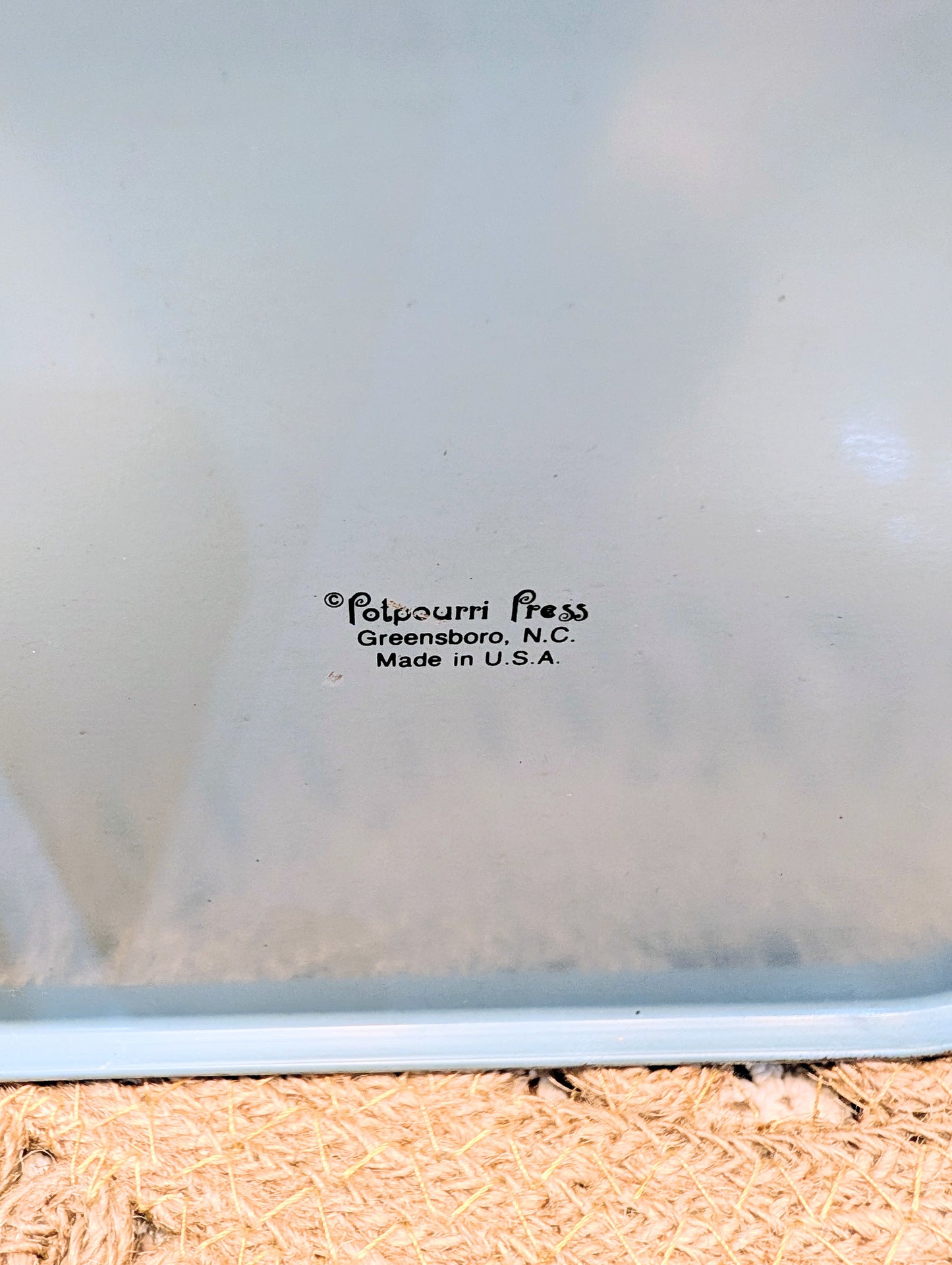 Potpourri Press Canister with Lid