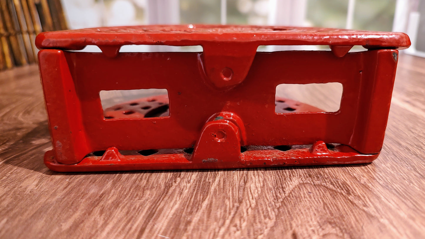 Enamel Cast Iron Napkin Holder