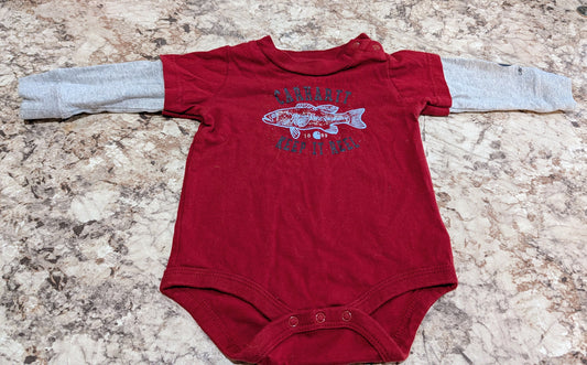 3 Baby Carhartt Onesies 6mos
