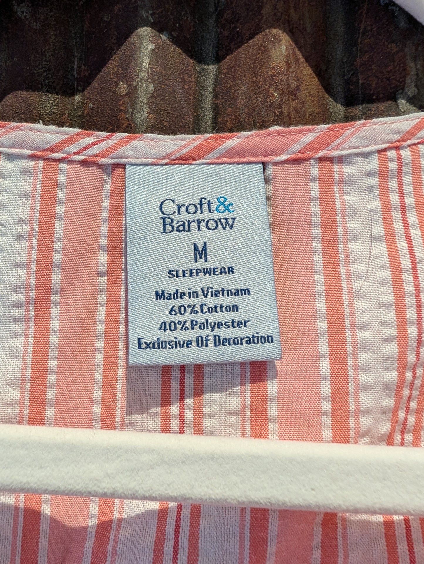 Croft & Barrow Housecoat Duster Size M