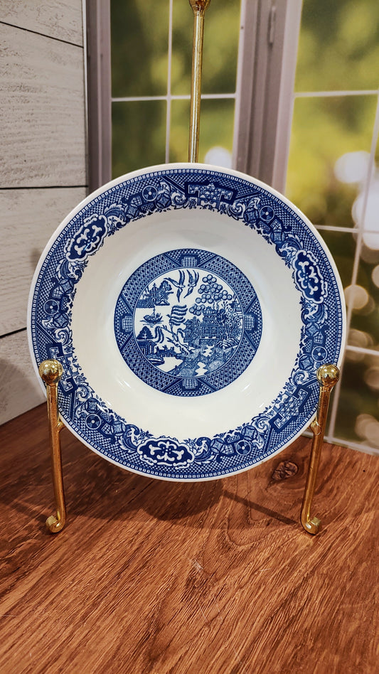 Willow Ware Blue & White Bowl