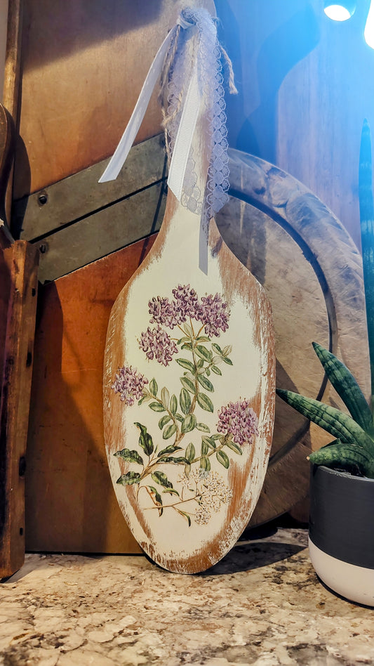 Wood Spatula Upcycled Decor