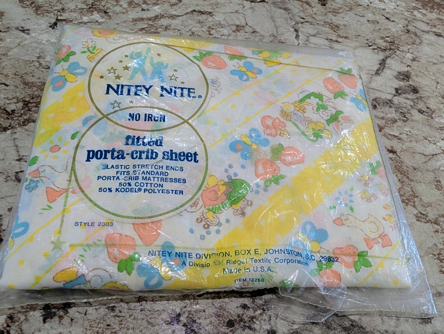 Never Used Vintage Crib Sheets
