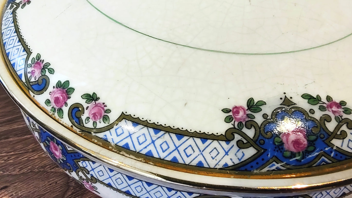 Pope-Gosser Antique Vegetable Bowl with Lid